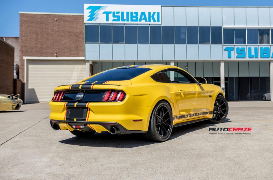 FORD MUSTANG MISANO MATTE BLACK